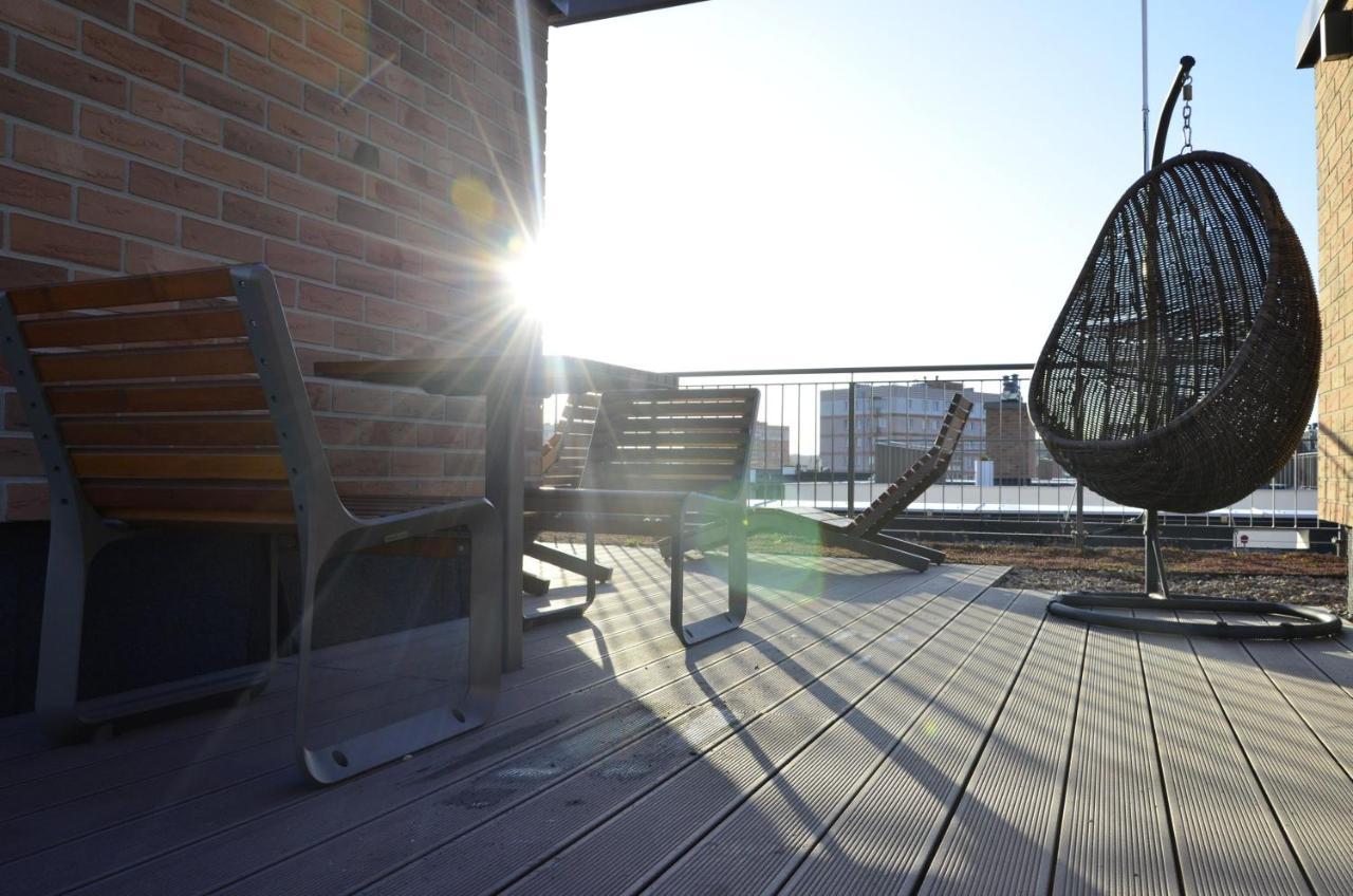 Roof Terrace Old Town Apartments With Private Parking Gdansk Ngoại thất bức ảnh