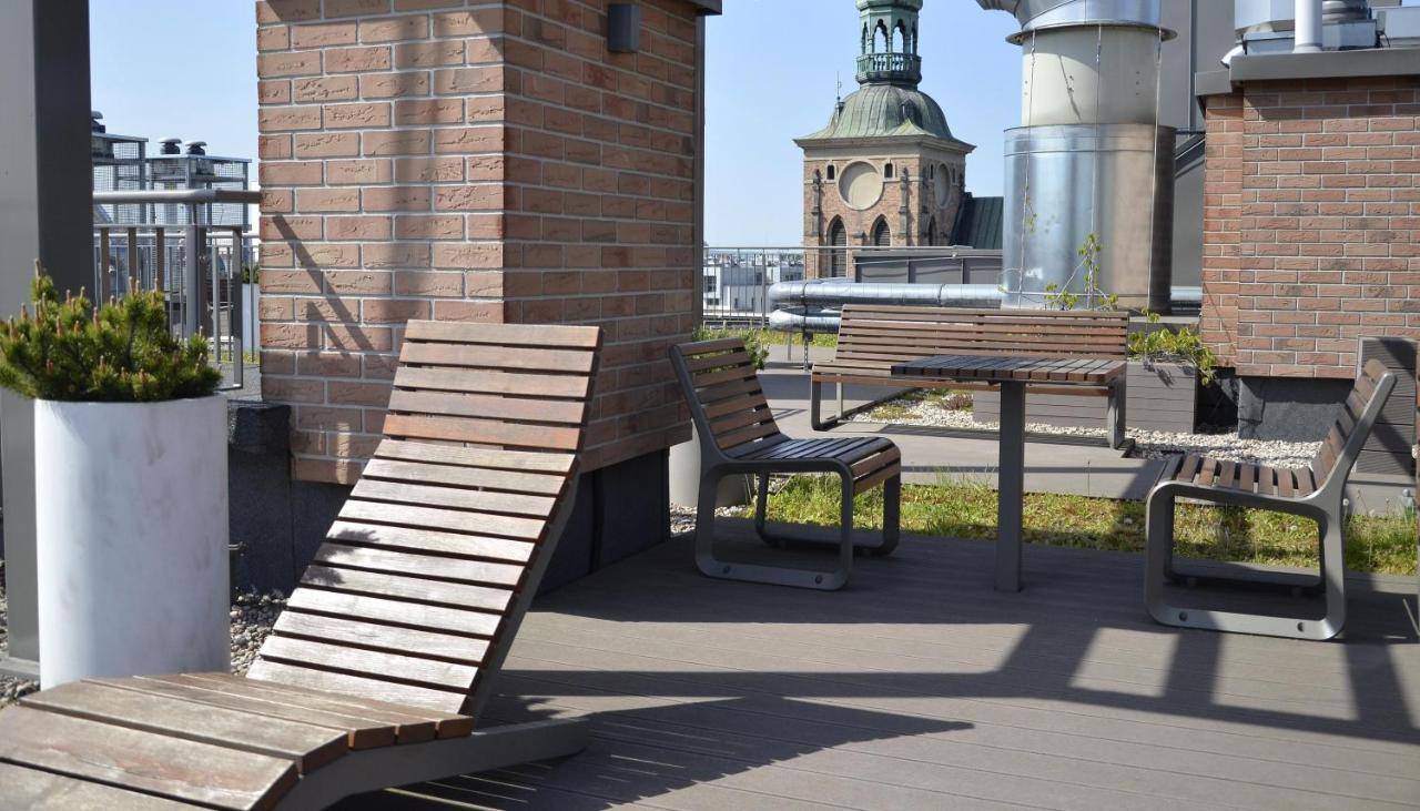Roof Terrace Old Town Apartments With Private Parking Gdansk Ngoại thất bức ảnh