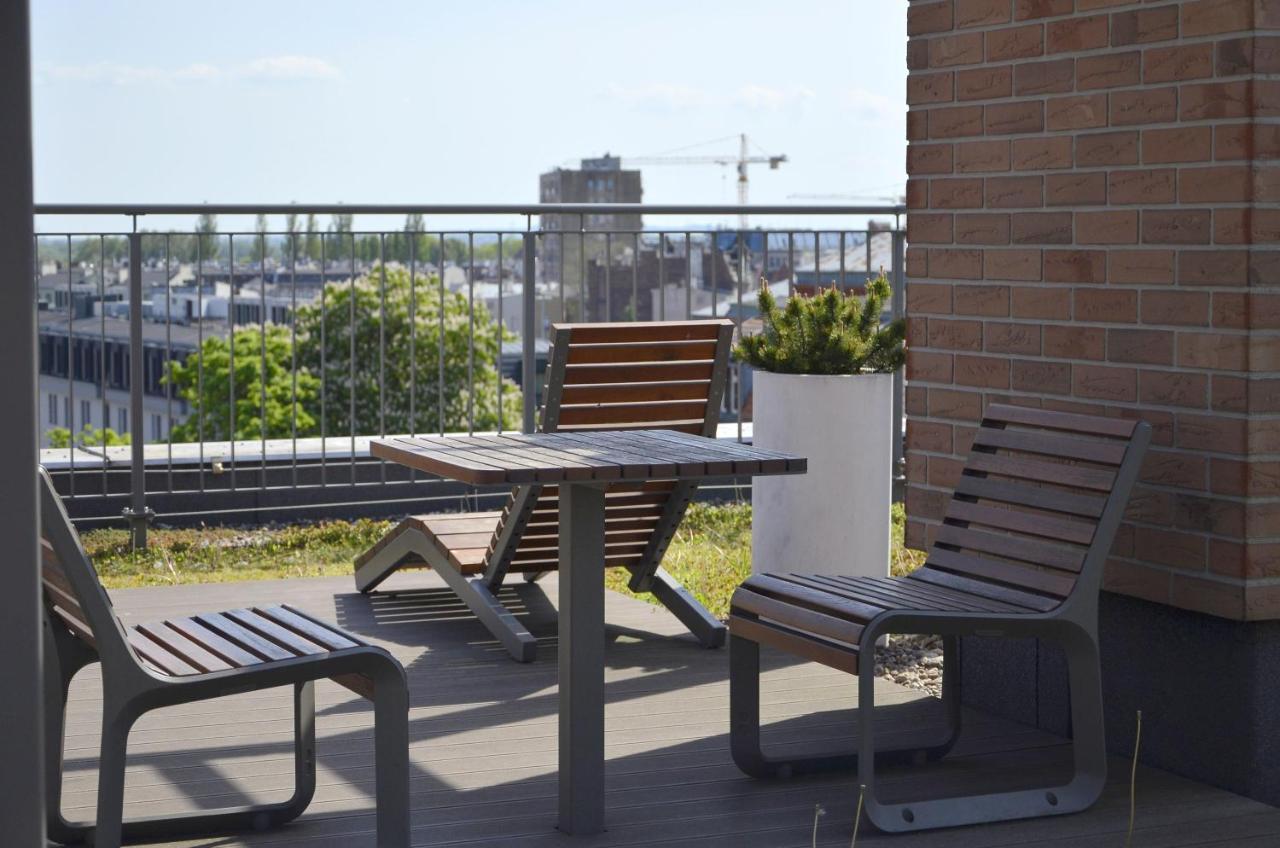 Roof Terrace Old Town Apartments With Private Parking Gdansk Ngoại thất bức ảnh